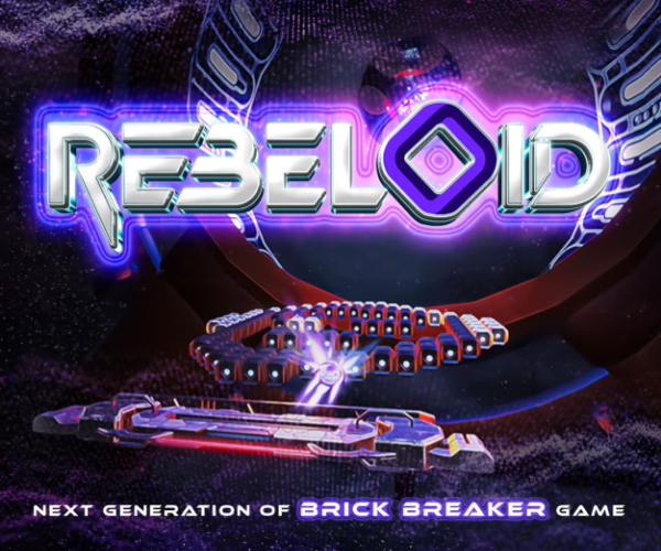 Screenshot from Rebeloid - Brick Breaker VR Game